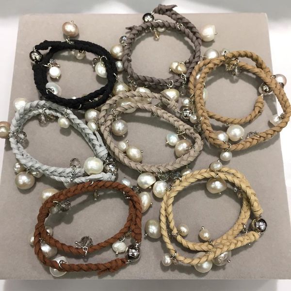 charm bracelets black brown grey baroque natural fresh water pearl bracelet charms with crystal leather casual, Golden;silver
charm bracelets black brown grey baroque natural fresh water pearl bracelet charms with crystal leather casual, Golden;silver