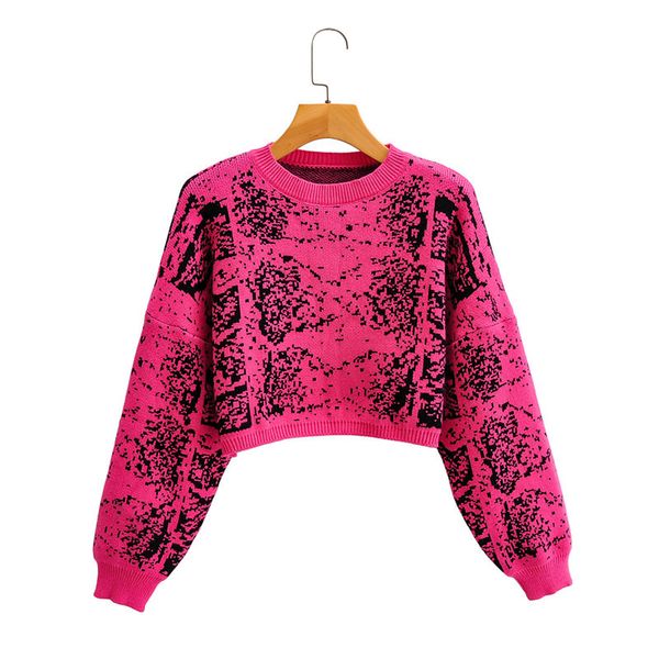 hsa snakeskin rib women knitting pullover sweater short style long sleeve chic street jumpers sweaters 210417, White;black
hsa snakeskin rib women knitting pullover sweater short style long sleeve chic street jumpers sweaters 210417, White;black