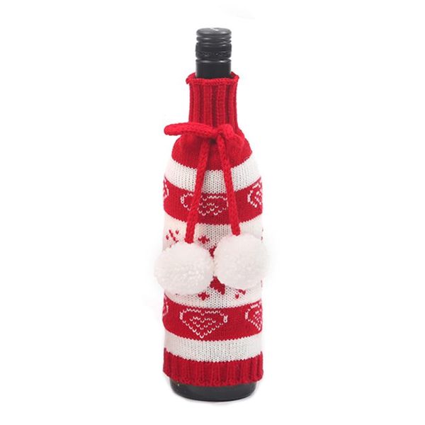 storage bags christmas wine bottle cover knitted fabric knitting yarn decorations reusable decoration ball ornaments wool table dress up
storage bags christmas wine bottle cover knitted fabric knitting yarn decorations reusable decoration ball ornaments wool table dress up