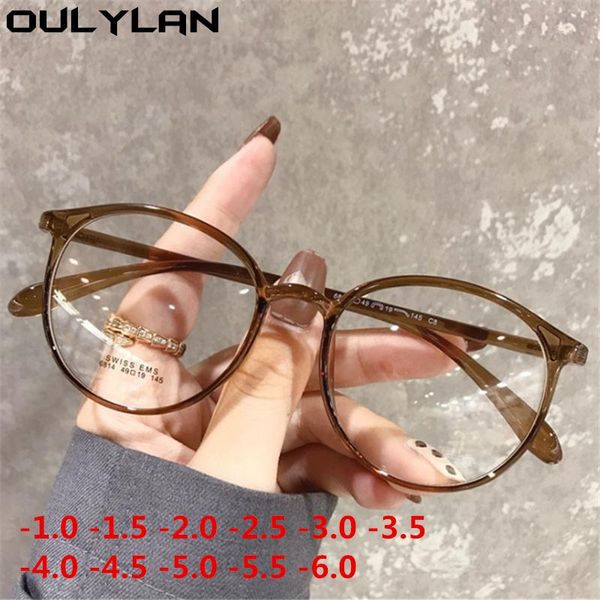 fashion sunglasses frames oulylan finished myopia glasses minus frame with degree round women nearsighted eyewear 0 -1.0 1.5 2.0 2.5 to -6.0, Black
fashion sunglasses frames oulylan finished myopia glasses minus frame with degree round women nearsighted eyewear 0 -1.0 1.5 2.0 2.5 to -6.0, Black