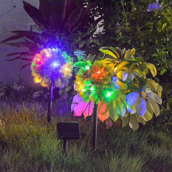 lawn lamps flower ball light outdoor courtyard solar power pine needle lighting lamp decoration switch control night
lawn lamps flower ball light outdoor courtyard solar power pine needle lighting lamp decoration switch control night