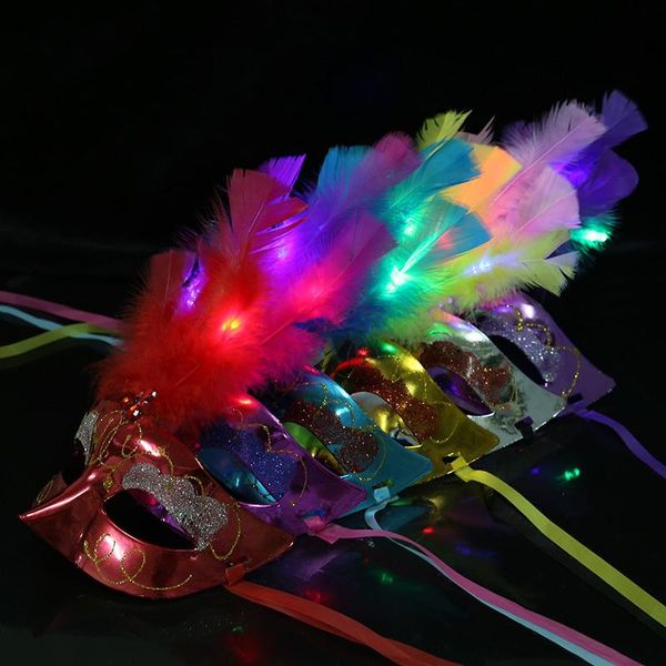 party decoration multicolor led masks with light up festival cosplay for halloween costume accessaries glow in dark
party decoration multicolor led masks with light up festival cosplay for halloween costume accessaries glow in dark