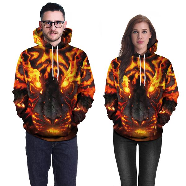 lovers' clothes spring / autumn hoodie long sleeve casual fashion 3d animal tiger printing pattern trend, Black
lovers' clothes spring / autumn hoodie long sleeve casual fashion 3d animal tiger printing pattern trend, Black