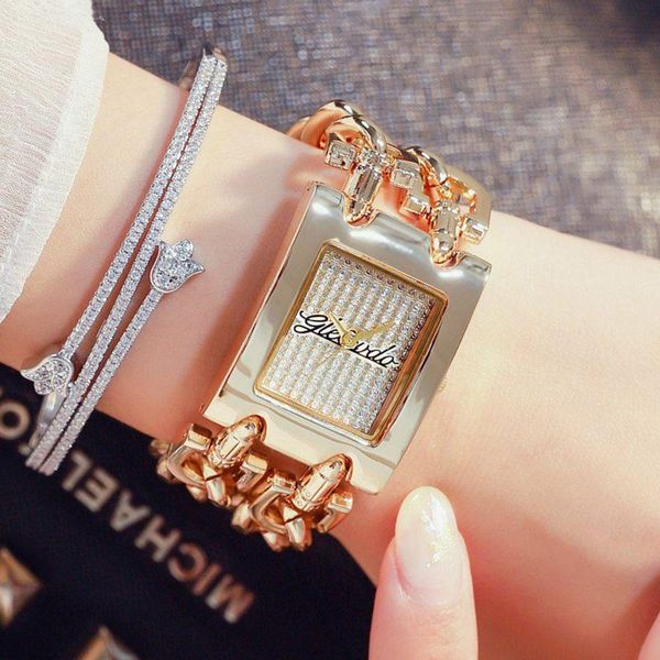 wristwatches luxury women watches fashion elegant bracelet double chains gifts gold ladies wristwatch 2021 quartz watch relogio feminino, Slivery;brown
wristwatches luxury women watches fashion elegant bracelet double chains gifts gold ladies wristwatch 2021 quartz watch relogio feminino, Slivery;brown