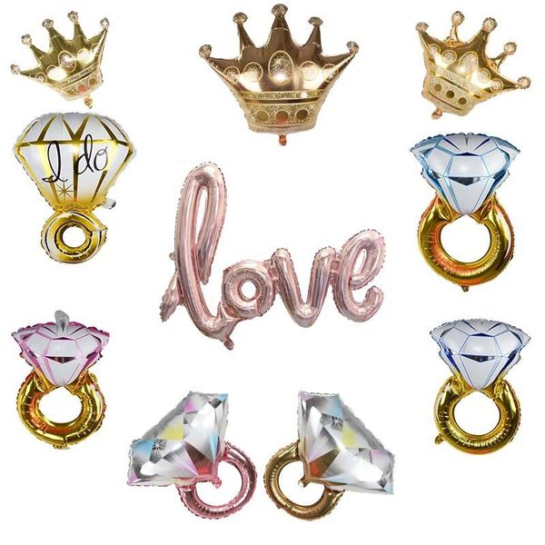 party decoration wedding bridal shower groom bride love balloons diamond ballon bachelorette foil balloon valentine's day favors
party decoration wedding bridal shower groom bride love balloons diamond ballon bachelorette foil balloon valentine's day favors