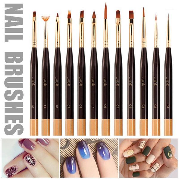 pc professional nail brushes with fiber hair drawing liner carving light therapy pen diy art1, Yellow
pc professional nail brushes with fiber hair drawing liner carving light therapy pen diy art1, Yellow