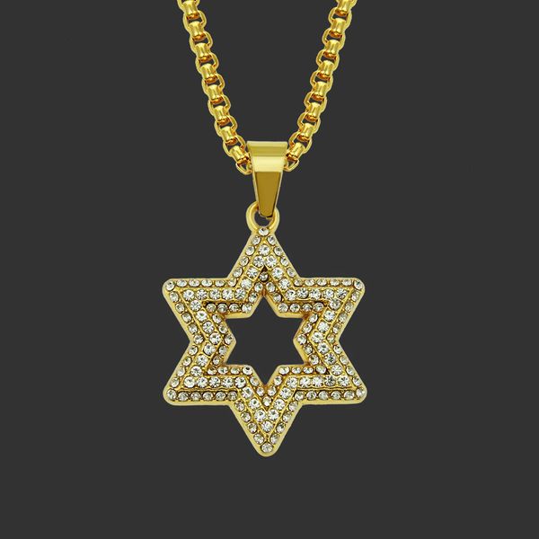 amulet neck pendants hip hop diamond inlaid three-dimensional star men's necklace pendant, Silver
amulet neck pendants hip hop diamond inlaid three-dimensional star men's necklace pendant, Silver