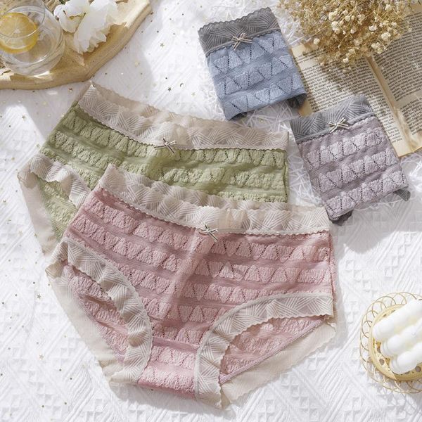 women's panties ladies underwear lace pure cotton crotch mid-waist seamless breathable briefs plus size shorts, Black;pink
women's panties ladies underwear lace pure cotton crotch mid-waist seamless breathable briefs plus size shorts, Black;pink