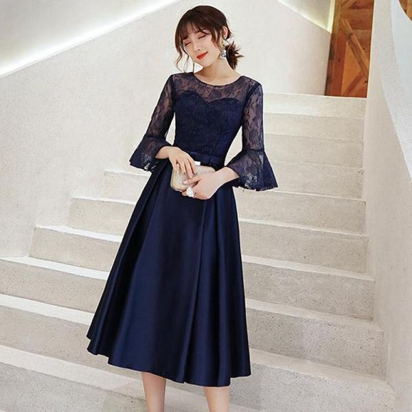 ethnic clothing flare sleeve evening party dress for women navy blue lace cheongsam vestidos de festa elegant satin patchwork qipao, Red
ethnic clothing flare sleeve evening party dress for women navy blue lace cheongsam vestidos de festa elegant satin patchwork qipao, Red