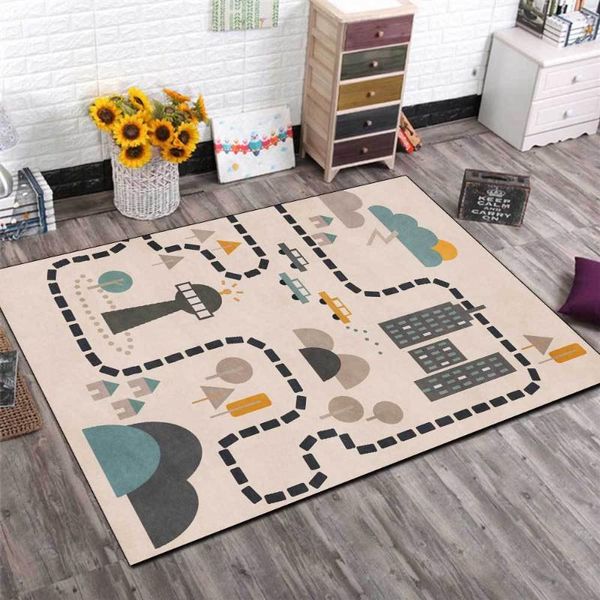 children's room kids play tent area rugs cartoon road house hallway kitchen anti-slip floor mats modern bedroom bedside carpet carpets
children's room kids play tent area rugs cartoon road house hallway kitchen anti-slip floor mats modern bedroom bedside carpet carpets