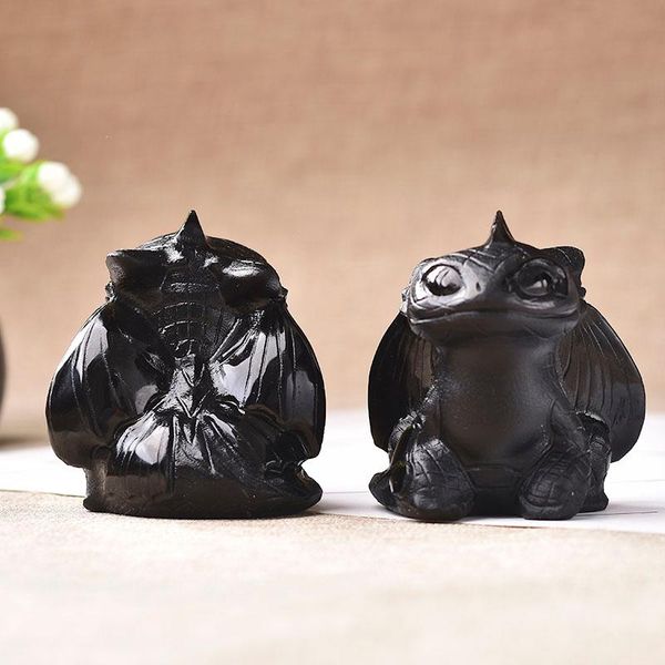 decorative objects & figurines 100% natural obsidian quartz toothless dragon hand carved crystal healing gift crafts home decoration art col
decorative objects & figurines 100% natural obsidian quartz toothless dragon hand carved crystal healing gift crafts home decoration art col