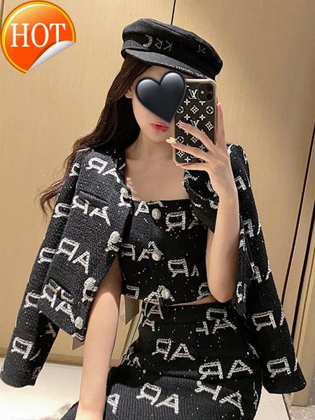 women's pants & capris lanlin laohua series celebrity style suit dress for women autumn 2021 fashion temperament three piece set of for, Black;white
women's pants & capris lanlin laohua series celebrity style suit dress for women autumn 2021 fashion temperament three piece set of for, Black;white