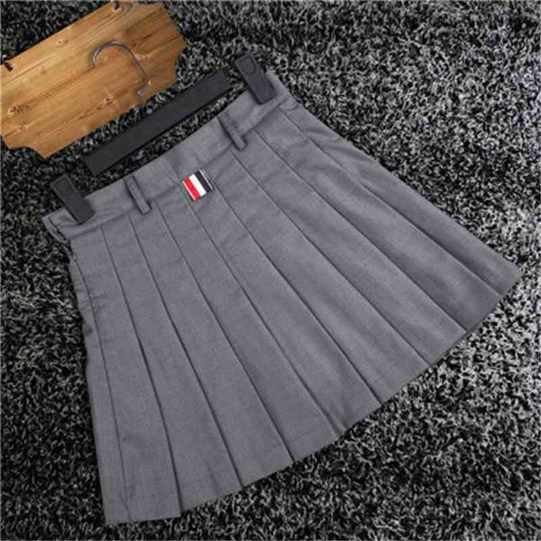 tb pleated high waist college style western dress a-line anti light umbrella half short skirt pants women, Gray
tb pleated high waist college style western dress a-line anti light umbrella half short skirt pants women, Gray