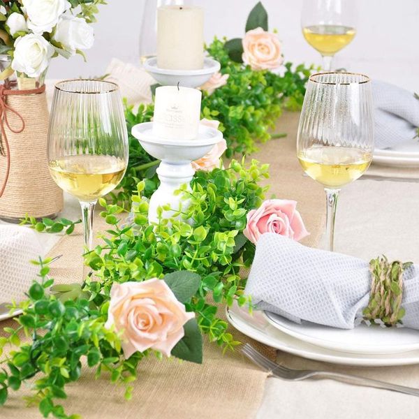 decorative flowers & wreaths nhbr 4 pack faux eucalyptus garland fake greenery for wedding backdrop arch wall decor 6ft/pcs
decorative flowers & wreaths nhbr 4 pack faux eucalyptus garland fake greenery for wedding backdrop arch wall decor 6ft/pcs