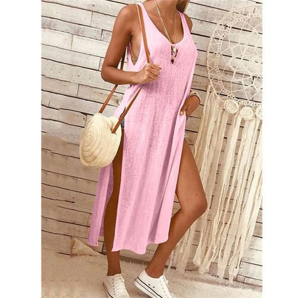 casual dresses womens solid color fashion slit dress summer sleeveless loose short sleeve roun neck, Black;gray
casual dresses womens solid color fashion slit dress summer sleeveless loose short sleeve roun neck, Black;gray