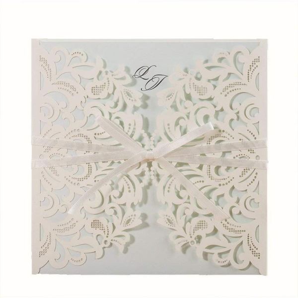 greeting cards 50pcs wishmade laser cut wedding invitations with ribbon lace floral for engagement marriage birthday party,customizable aw70
greeting cards 50pcs wishmade laser cut wedding invitations with ribbon lace floral for engagement marriage birthday party,customizable aw70