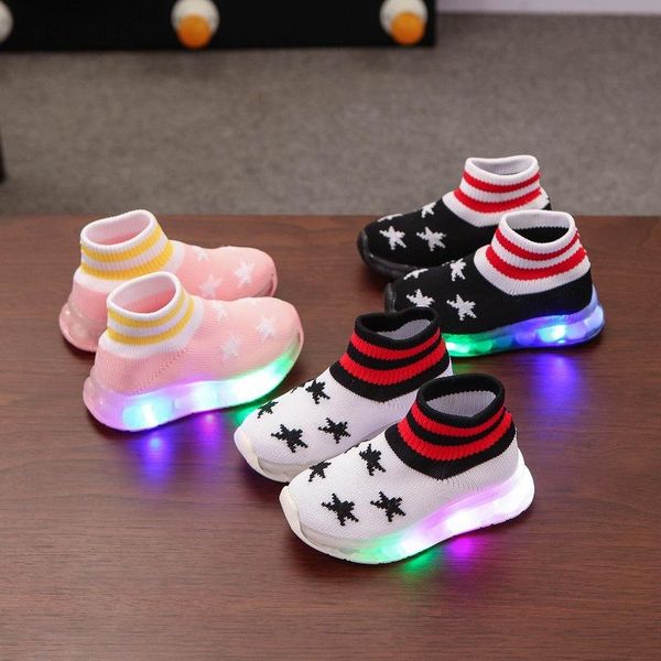 fashion stars first walkers with lighted s baby girls boys shoes lovely cute sock single boots
fashion stars first walkers with lighted s baby girls boys shoes lovely cute sock single boots