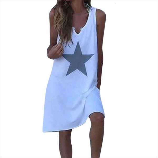 jaycosin clothes summer casual women dress stars print v neck sleeveless loose knee length cotton dresses, Black;gray
jaycosin clothes summer casual women dress stars print v neck sleeveless loose knee length cotton dresses, Black;gray