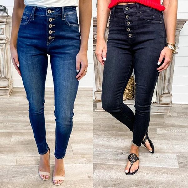 women's jeans women's button pants straight leg women high waist slim autumn winter casual split washed mom fashion trousers, Blue
women's jeans women's button pants straight leg women high waist slim autumn winter casual split washed mom fashion trousers, Blue