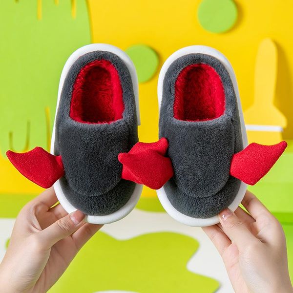 slipper children' slippers kids indoor home shoes plush leisure winter warm for boys girls little devil baby cotton, Black;grey
slipper children' slippers kids indoor home shoes plush leisure winter warm for boys girls little devil baby cotton, Black;grey