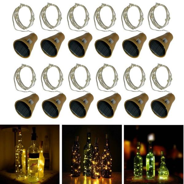 strings 1pcs solar wine bottle lights 10/20 led cork string light copper wire fairy for holiday christmas party wedding
strings 1pcs solar wine bottle lights 10/20 led cork string light copper wire fairy for holiday christmas party wedding