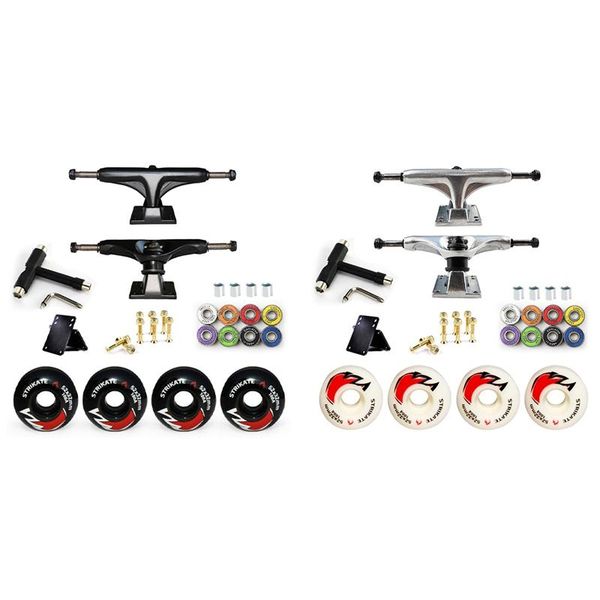 skateboarding strikate 52x32mm wheels 101a aluminum alloy professional bridge skate board bracket 5in skateboard trucks
skateboarding strikate 52x32mm wheels 101a aluminum alloy professional bridge skate board bracket 5in skateboard trucks