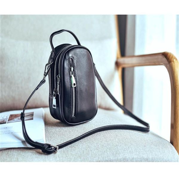 fashionable soft cowhide mini bag genuine leather head layer black multi-compartment multi-functional female waist bags
fashionable soft cowhide mini bag genuine leather head layer black multi-compartment multi-functional female waist bags