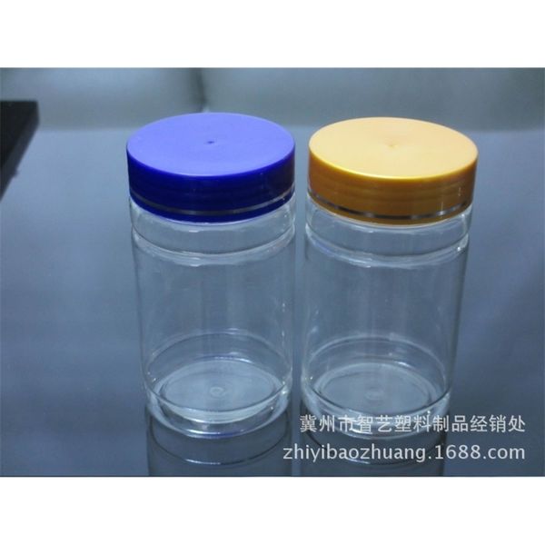 factory mouth plastic bottle pet wide 300ml g transparent sealed food packaging flower tea can 12 * 6.5
factory mouth plastic bottle pet wide 300ml g transparent sealed food packaging flower tea can 12 * 6.5