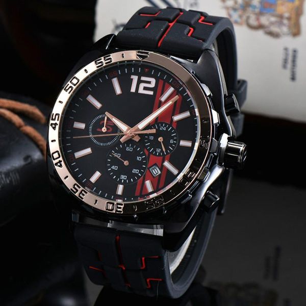 wristwatches fashion classic quartz calendar mens watch large dial casual waterproof watches for men rubber strap chronograph, Slivery;brown
wristwatches fashion classic quartz calendar mens watch large dial casual waterproof watches for men rubber strap chronograph, Slivery;brown
