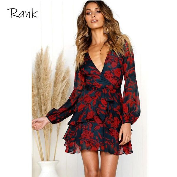 summer women dress deep v neck floral printed chiffon mini party lady beach dresses causal long sleeve vestidos casual, Black;gray
summer women dress deep v neck floral printed chiffon mini party lady beach dresses causal long sleeve vestidos casual, Black;gray