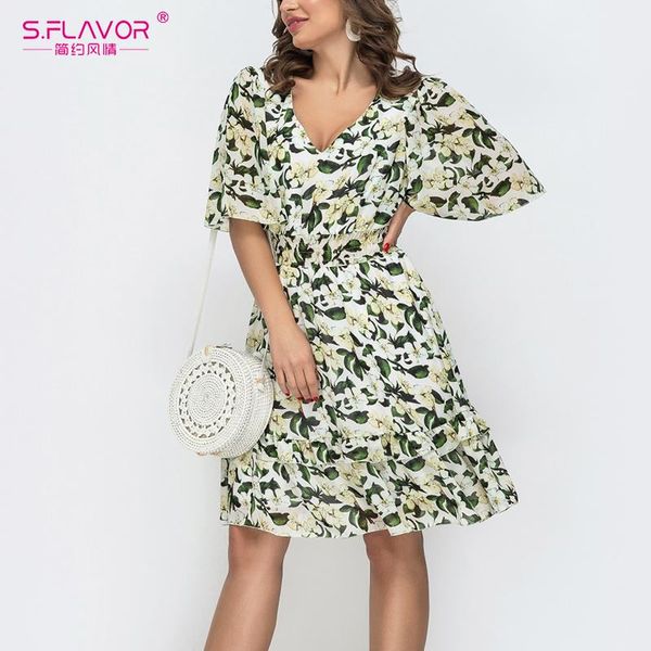 casual dresses s.flavor fashion women ruffles flower print boho dress 2021 summer v neck short sleeve female a line sundress, Black;gray
casual dresses s.flavor fashion women ruffles flower print boho dress 2021 summer v neck short sleeve female a line sundress, Black;gray