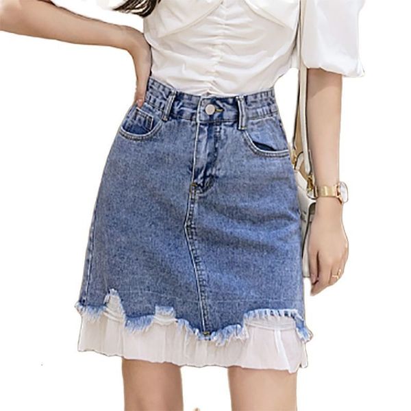 casual dresses hole lace patchwork woman skirts button denim fashion short mini a-line womens summer clothing jupe en jean tthl, Black;gray
casual dresses hole lace patchwork woman skirts button denim fashion short mini a-line womens summer clothing jupe en jean tthl, Black;gray