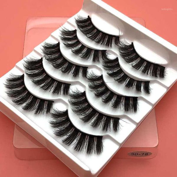 mikiwi 5 pairs natural false eyelashes fake lashes long makeup 3d mink eyelash extension for beauty1
mikiwi 5 pairs natural false eyelashes fake lashes long makeup 3d mink eyelash extension for beauty1