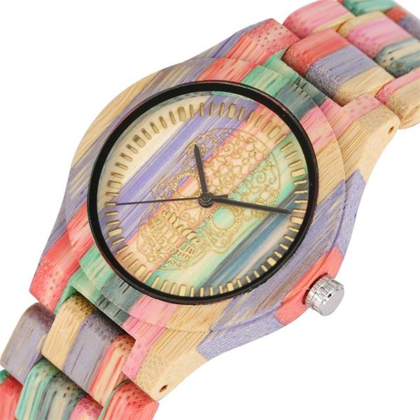 wristwatches punk engraving flower bamboo wood ladies watches quartz charming colorful wooden clock female wrist watch gifts, Slivery;brown
wristwatches punk engraving flower bamboo wood ladies watches quartz charming colorful wooden clock female wrist watch gifts, Slivery;brown