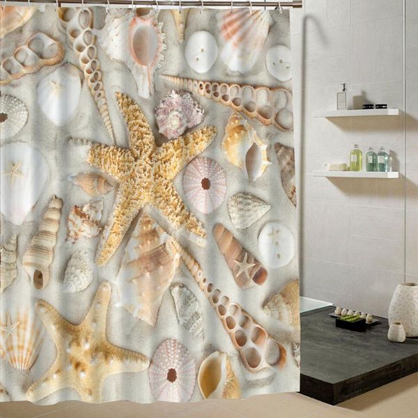 shower curtains curtain sea shell starfish 3d print waterproof fabric for bathroom decorative set with 12 hooks
shower curtains curtain sea shell starfish 3d print waterproof fabric for bathroom decorative set with 12 hooks