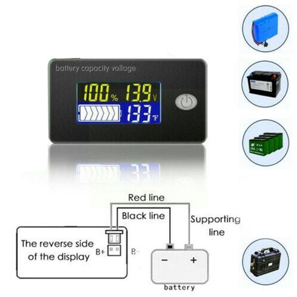 box cameras multi-function instrument battery monitor lcd acid tester voltmeter capacity lithium electric scooter indicator motorcycle l4v7
box cameras multi-function instrument battery monitor lcd acid tester voltmeter capacity lithium electric scooter indicator motorcycle l4v7