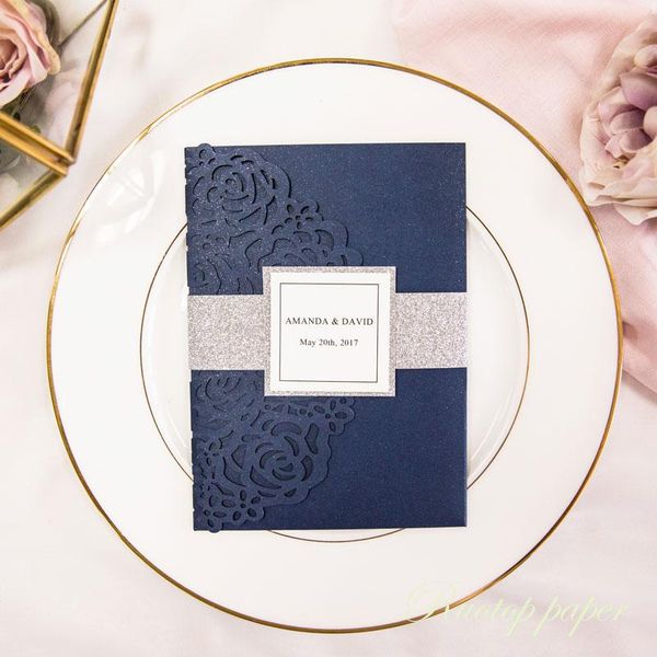 greeting cards 2021 modern navy blue elegant laser cut hollow floral pocket bridal wedding invitation for party invitations
greeting cards 2021 modern navy blue elegant laser cut hollow floral pocket bridal wedding invitation for party invitations