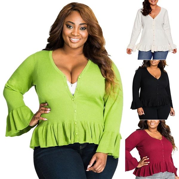 women's knits & tees cardigans oversize autumn knitted sweater women plus size sweaters ladies knitting, White
women's knits & tees cardigans oversize autumn knitted sweater women plus size sweaters ladies knitting, White