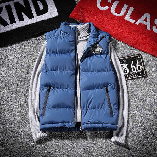 fashion vest down cotton men's waistcoat, stand collar, solid color couple's jacket, warm large able, Black;white
fashion vest down cotton men's waistcoat, stand collar, solid color couple's jacket, warm large able, Black;white