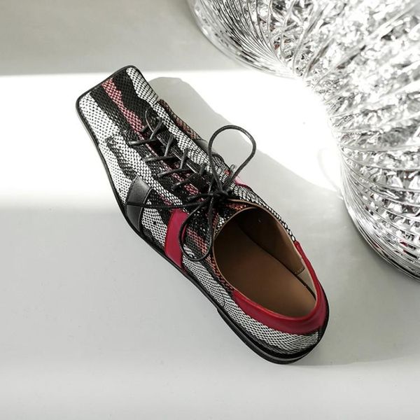 women pumps soft sheepskin autumn spring square toe mixed color lace up heel high heels party dress shoes, Black
women pumps soft sheepskin autumn spring square toe mixed color lace up heel high heels party dress shoes, Black
