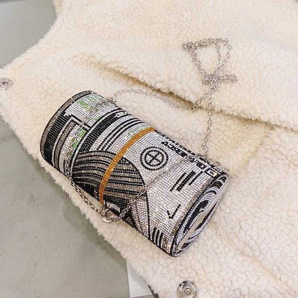 diamond us dollar small dinner bag hand banquet women's cylindrical one shoulder slanting chain bag style
diamond us dollar small dinner bag hand banquet women's cylindrical one shoulder slanting chain bag style