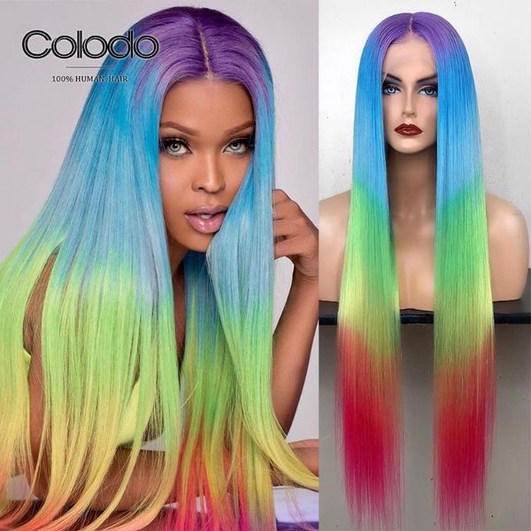 lace wigs pink green ombre human hair wig with purple roots pre plucked straight front baby remy transparent, Black;brown
lace wigs pink green ombre human hair wig with purple roots pre plucked straight front baby remy transparent, Black;brown