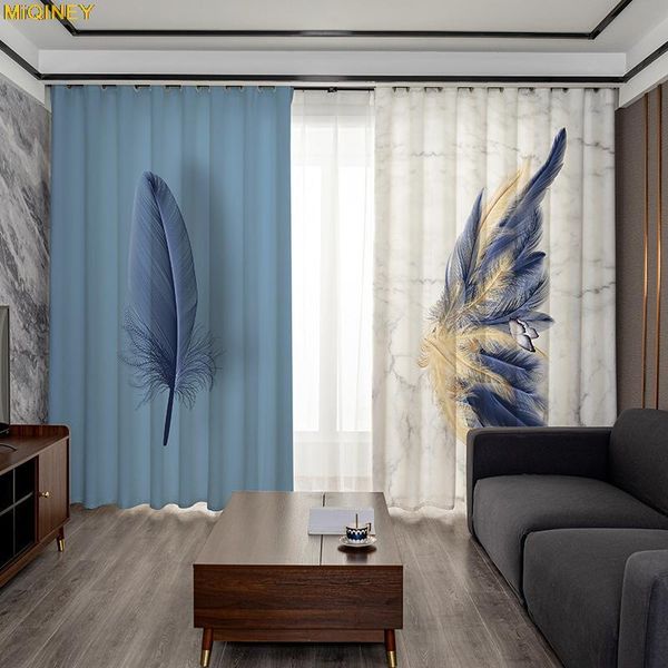 curtain & drapes hd print curtains northern europe style romantic and fashionable blue feather digital printing for living room
curtain & drapes hd print curtains northern europe style romantic and fashionable blue feather digital printing for living room