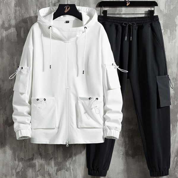 hoodies 2021 fashion white pullover hooded tracksuit men sportswear jogging suits men's sets 2 piece hoodie+pants casual sweatsuit, Black
hoodies 2021 fashion white pullover hooded tracksuit men sportswear jogging suits men's sets 2 piece hoodie+pants casual sweatsuit, Black