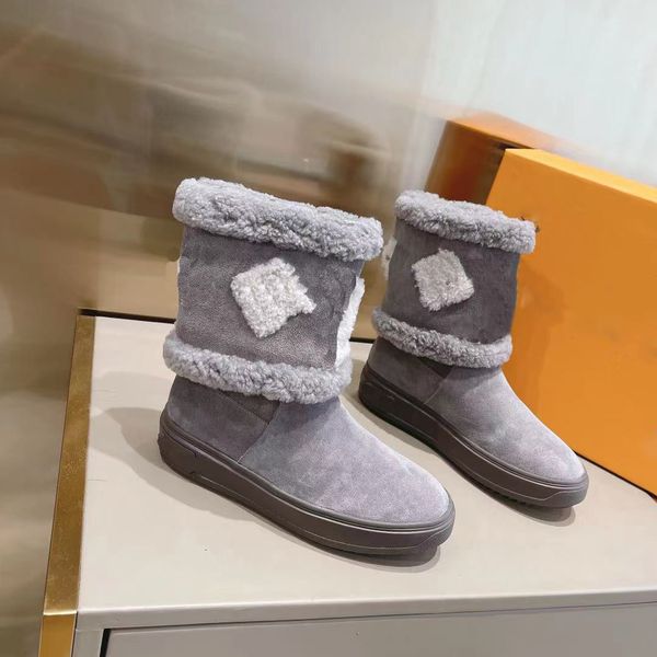 women snowdrop flat ankle boots fashion wool printed rubber sole martin booted r ladies winter snow boot shoes with box size 35-41, Black
women snowdrop flat ankle boots fashion wool printed rubber sole martin booted r ladies winter snow boot shoes with box size 35-41, Black