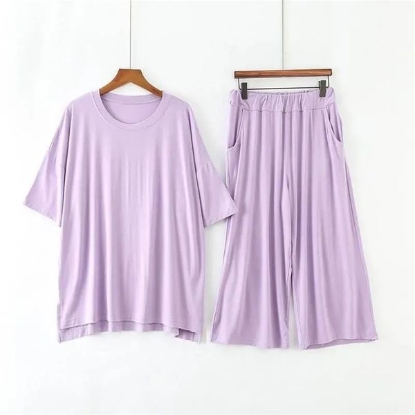 size 7xl 150kg women modal pajamas sets summer short sleeve and pants women soft sleepwear suit home women female sleepwear 211103, Black;red
size 7xl 150kg women modal pajamas sets summer short sleeve and pants women soft sleepwear suit home women female sleepwear 211103, Black;red