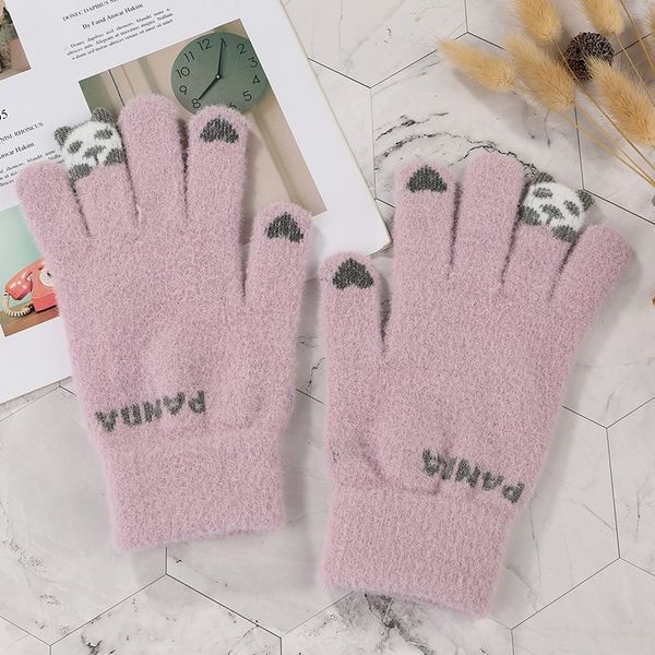 kvc female winter plush mittens warm warm and flip cartoon cute touch screen open fingered gloves riding half fingered gloves, Blue;gray
kvc female winter plush mittens warm warm and flip cartoon cute touch screen open fingered gloves riding half fingered gloves, Blue;gray