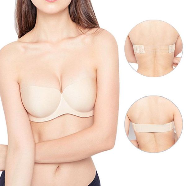 bras lingerie clear back brassiere half cup bra women seamless invisible sutian female underwear strapless push up g, Red;black
bras lingerie clear back brassiere half cup bra women seamless invisible sutian female underwear strapless push up g, Red;black