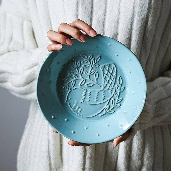 dishes & plates creative ceramic tableware western plate spaghetti cake inventory heart fruit embossed bird
dishes & plates creative ceramic tableware western plate spaghetti cake inventory heart fruit embossed bird