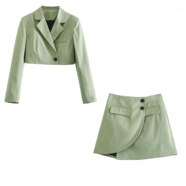 two piece dress 2021 women 2 set suit cropped blazer and mini skirt elegant high fashion chic lady woman summer, White
two piece dress 2021 women 2 set suit cropped blazer and mini skirt elegant high fashion chic lady woman summer, White